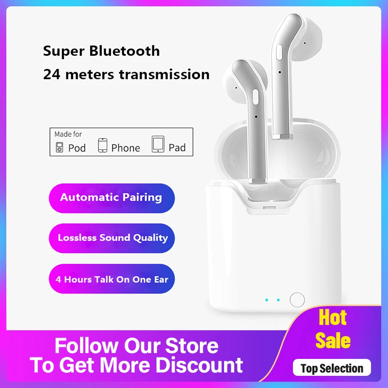 H17T TWS Brezžična tehnologija Bluetooth 5.0 Slušalke Hi-fi Stereo Zvok Čepkov Športne Slušalke Brezžične Slušalke za iPhone Xiaomi