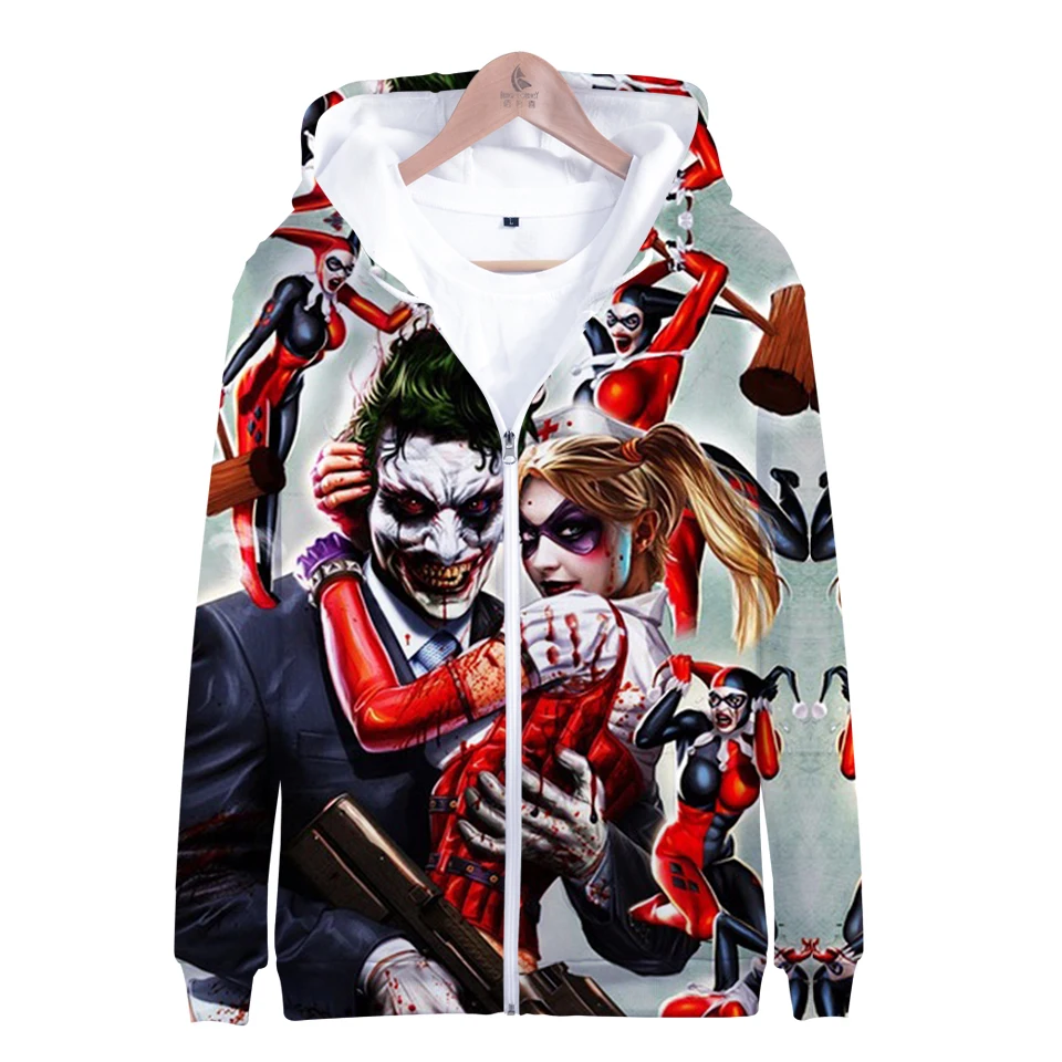 HAHA Joker Smešno 3d tiskanih hoodie Halloween Nori Nasmeh majica fashion ulične puloverji jopice Unisex Oblačila Jakna