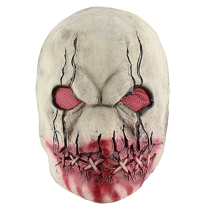 Halloween Zombie Cosplay Maska Iz Lateksa Grozo Masko Lobanje Duha Kapuco Maske