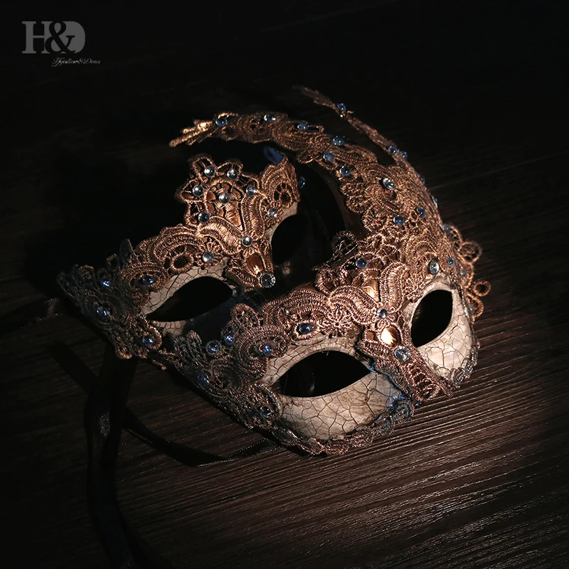 H&D Prom Stranka Beneški Maškarada Maske, Kostume Stranka Pribor