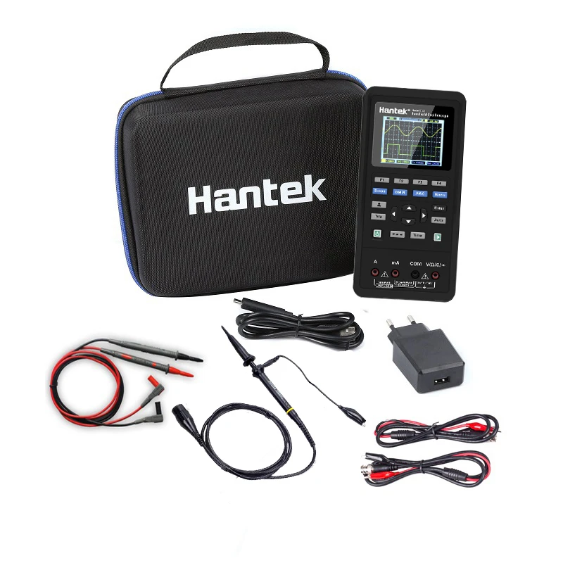 Hantek 3in1 razširljiv odprtokoden+Valovno Generator+Multimeter 40 mhz 70mhz USB 2-Kanalni Ročni Večfunkcijsko Osciloscopio