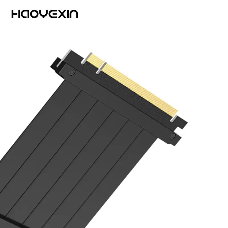 HAOYEXIN PCI Express 3.0 za Visoke Hitrosti 16X Prožni Kabel Podaljšek Adapterja Biti RAČUNALNIK Grafično kartico Priključek