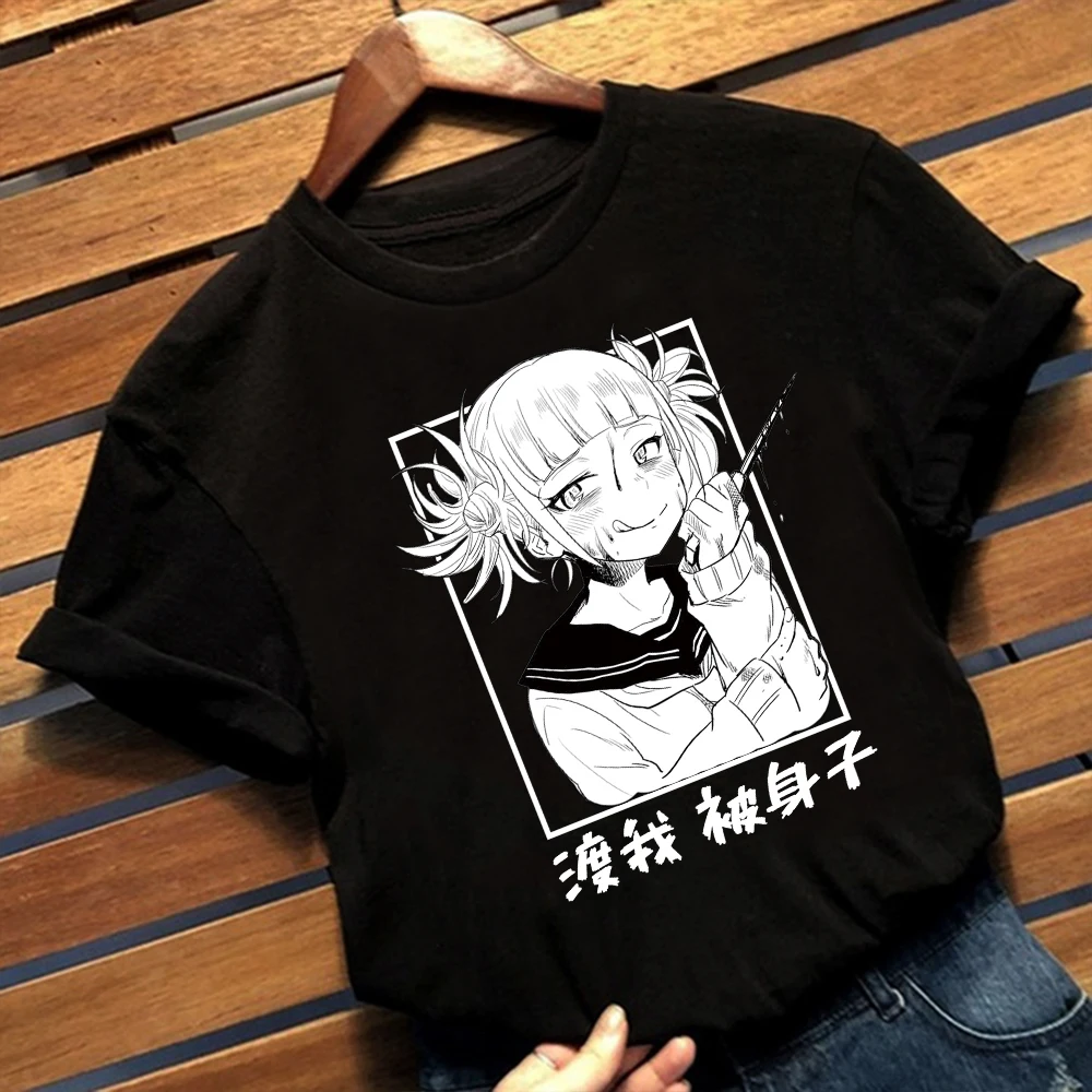 Harajuku Grafični T Shirt je Moj Junak Univerzami Anime Himiko skorpion, no toga T-shirt Grafični Vrh