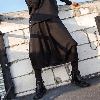 Harajuku Spomladi in jeseni nov slog ženska moda moda moda mozaik plus-size hlače priložnostne svoboden