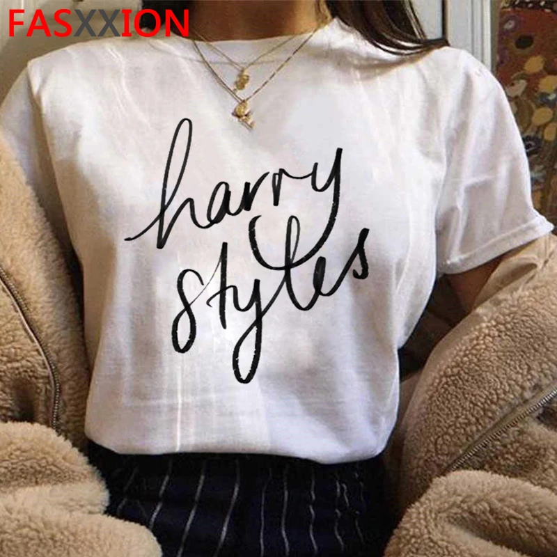 Harry Styles Zdravljenje Ljudi z Dobroto ženske priložnostne harajuku tumblr bela t shirt tiskanje tshirt oblačila grafični tees ženske