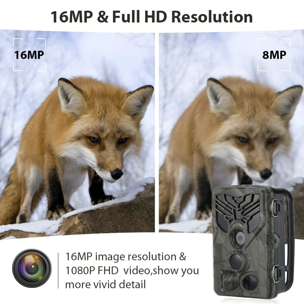 HC-810A Lovske Kamere 940nm IR LED Nočno Vizijo Pot Kamera 20 MP 1080P Divje Kamera 0.3 s Sprožijo Foto Pasti Vodoodporni Fotoaparat