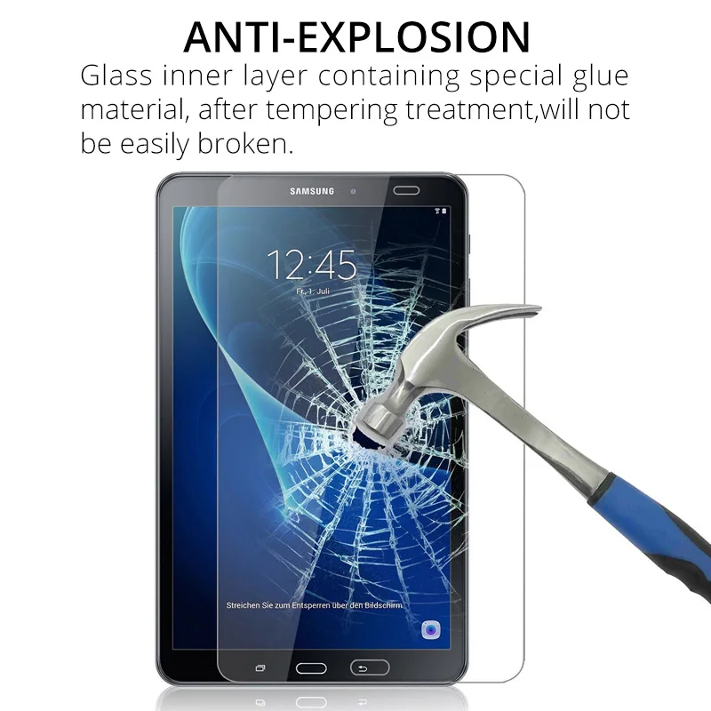 HD Kaljeno Steklo Za Samsung Galaxy Tab A6 10.1 2016 Screen Protector Za Galaxy Tab 10.1 palčni SM-T580 SM-T585 Tablet Stekla