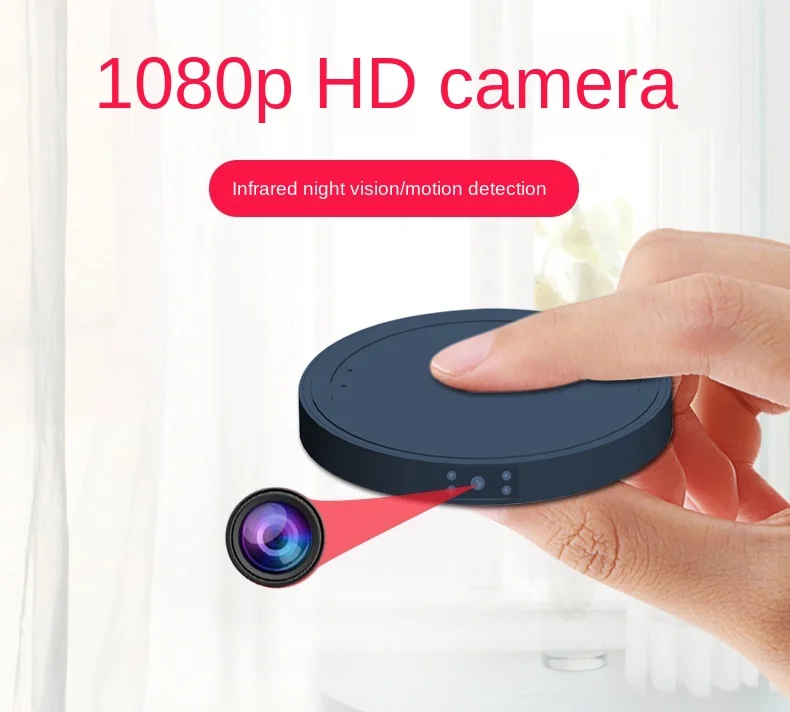HD Mini Kamera 1080P Trajno Vzdržljivosti Zaznavanje Gibanja Ir Nočno Vizijo Podpira Polnjenje in Snemanje Smart Wifi Kamera