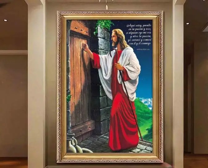 HD tapete za stene, 3 d fotografijo za ozadje Jezus steno stensko slikarstvo ozadje