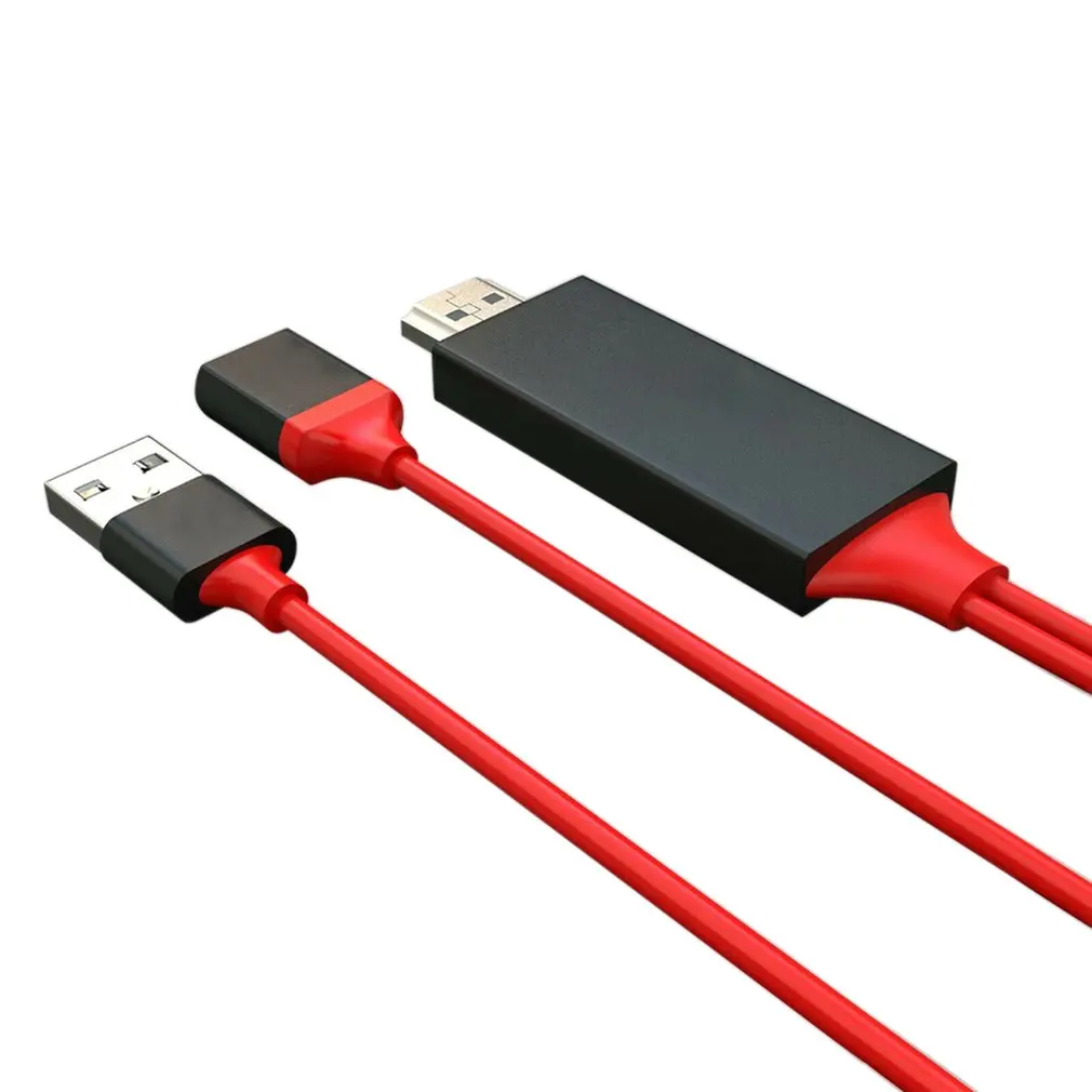 HDMI je združljiv Zrcaljenje AV Kabel, Telefon, TV HDTV Adapter Univerzalni USB-C Za IPhone In Android Univerzalni Kabel