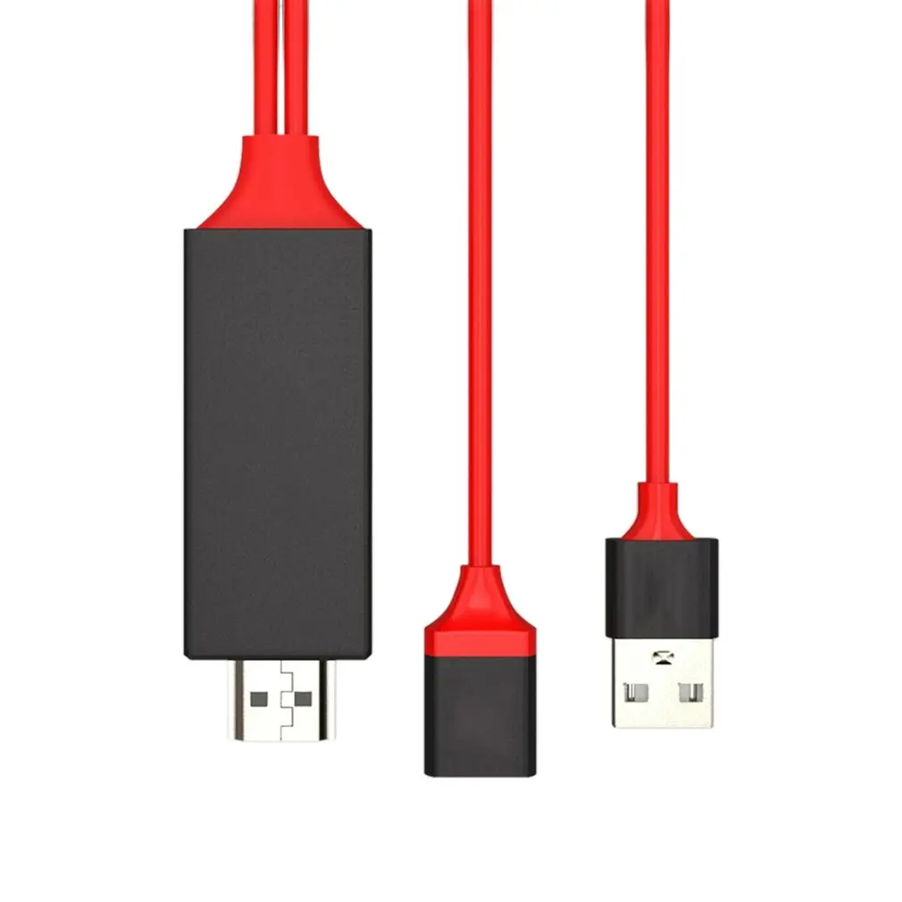 HDMI je združljiv Zrcaljenje AV Kabel, Telefon, TV HDTV Adapter Univerzalni USB-C Za IPhone In Android Univerzalni Kabel