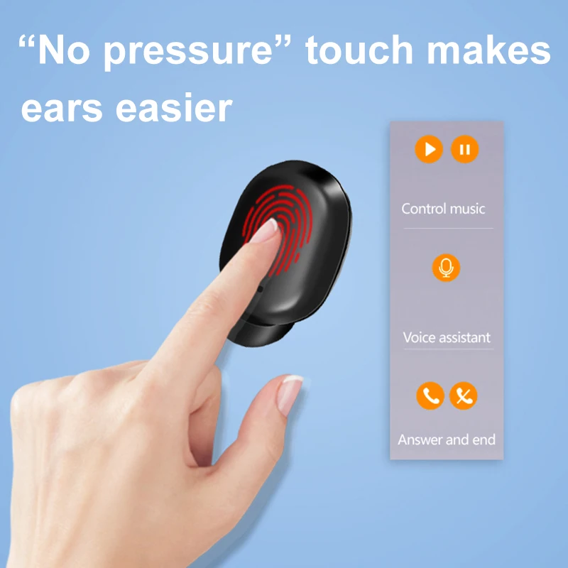 Heylou A6X TWS Bluetooth Brezžične Slušalke Prstnih Dotik, Bluetooth 5.0 V uho Šport Slušalke Čepkov Airbuds za xiaomi gt1
