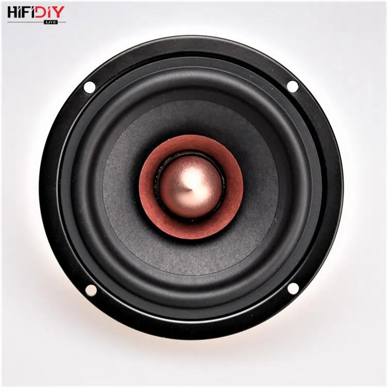 HIFIDIY ŽIVO Hi-Fi 4.5 PALČNI DIY Polno frekvenco zvočnikov enota 4 8OHM 50 W Neodymium magnetni Visoko Alto bas zvočnik QF4-116NS