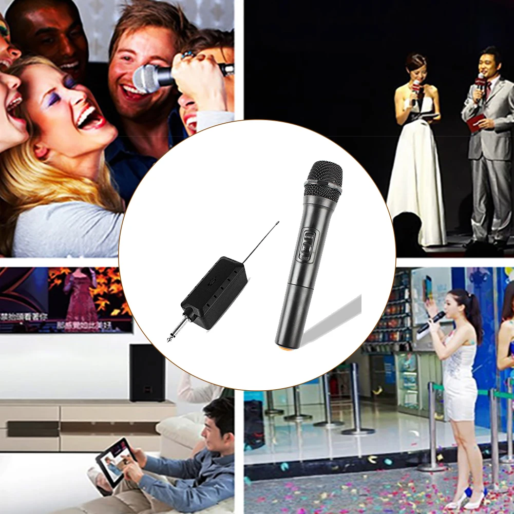 High Definition Sound PC Javnega Govorjenja Zapovedano Brezžični Mikrofon Square Dancing Poklicno Petje Karaoke Predavanje