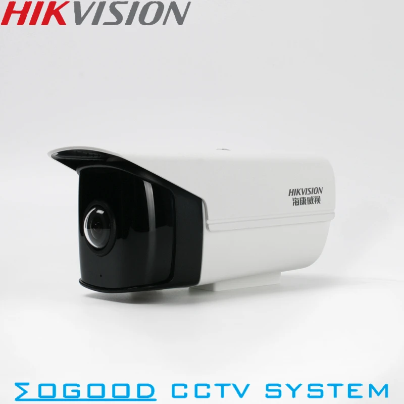Hikvision DS-2CD3T45P1-I 180 Stopinj širokokotni 4MP H. 265 POE IP Kamero Podporo Hik-Connect Aplikacijo Oddaljeno ONVIF IR IP66 Nepremočljiva