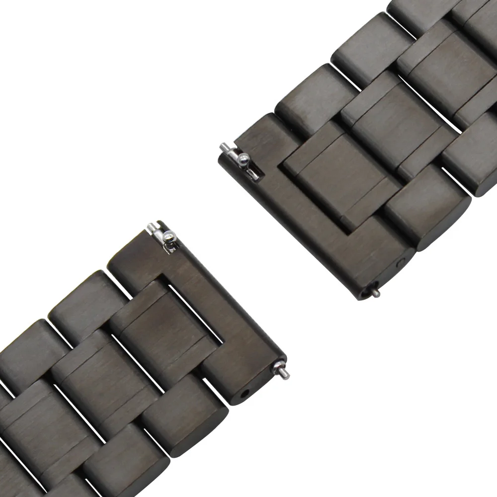 Hitro Sprostitev iz Nerjavečega Jekla Watchband 20 mm za Withings Jekla HR 40 mm Garmin Vivomove Fosilnih Q Gazer Watch Trak Zapestni Trak
