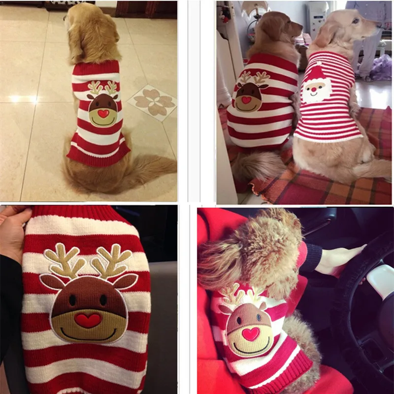 Hišni Pes Božič Obleke Za Majhne, Velike Pse Božič Kuža Velik Pes Pulover Za Francoski Buldog Yorkies Psi, Hišni Ljubljenčki Oblačila Puloverju