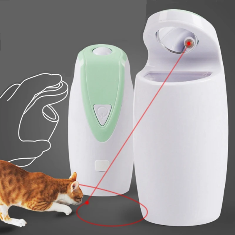 Hišnih Mačk Igrače USB Električni Interaktivni Laser Igrača Samodejno Vrtenje Draži Mačka Igrača za Psa, Mačke Inteligence Izpopolnjevalni Gato Juguetes