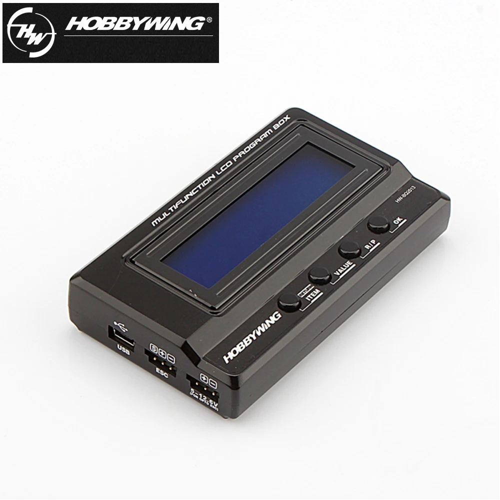 HOBBYWING 3in1 3 V 1 3in 1 Multifunkcijski LCD Program Polje program kartico (Integrirani w/ USB adapter Lipo Voltmeter