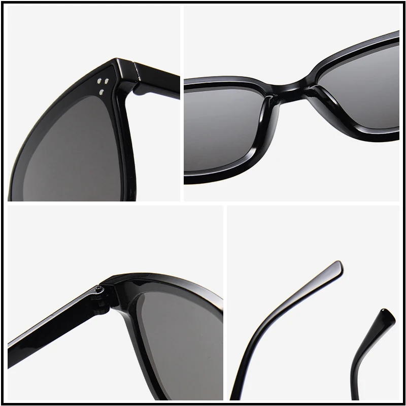 HOOBAN 2020 Nov Kvadratni Klasičnih sončna Očala Ženske Moški Letnik Ogledalo sončna Očala Unisex Modna Voznika Odtenek Očala