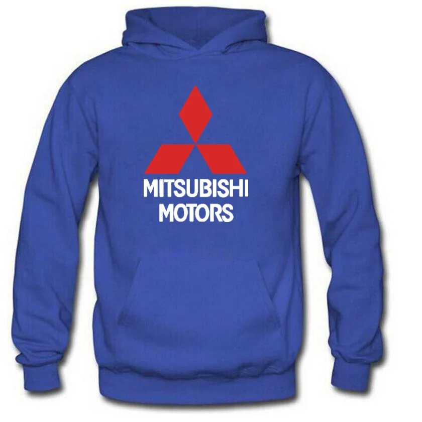 Hoodies Moških Mitsubishi Avto Logo Print Majica Pomlad Jesen Fashion Moški pulover s kapuco hip hop harajuku Priložnostne Kapuco Runo trenirko