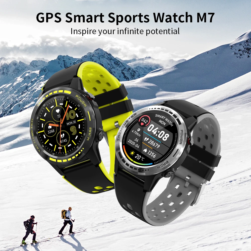 HopoFit GPS Pametno Gledati Moške Android Ure IP67 Pametno Gledati Srčnega utripa Smartwatch Ure Nepremočljiva Ure za Moške