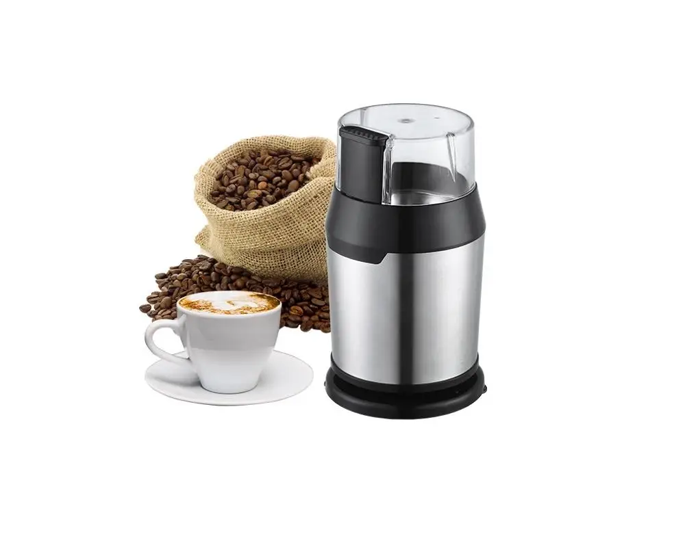 Houseware električni mlinček za kavo BN3295/BN3296 200w, Material iz nerjavnega jekla in plastike, varnostno zaklepanje, Pulz načinu