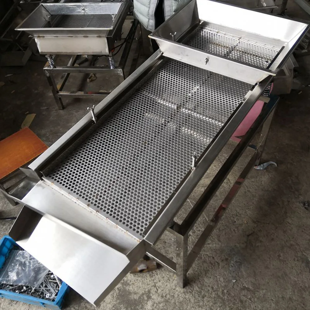 Hrana sito machin z vibriranjem električni zaslon električni šok elektrostatično Velike zrnat material pregled pralni 40 cm