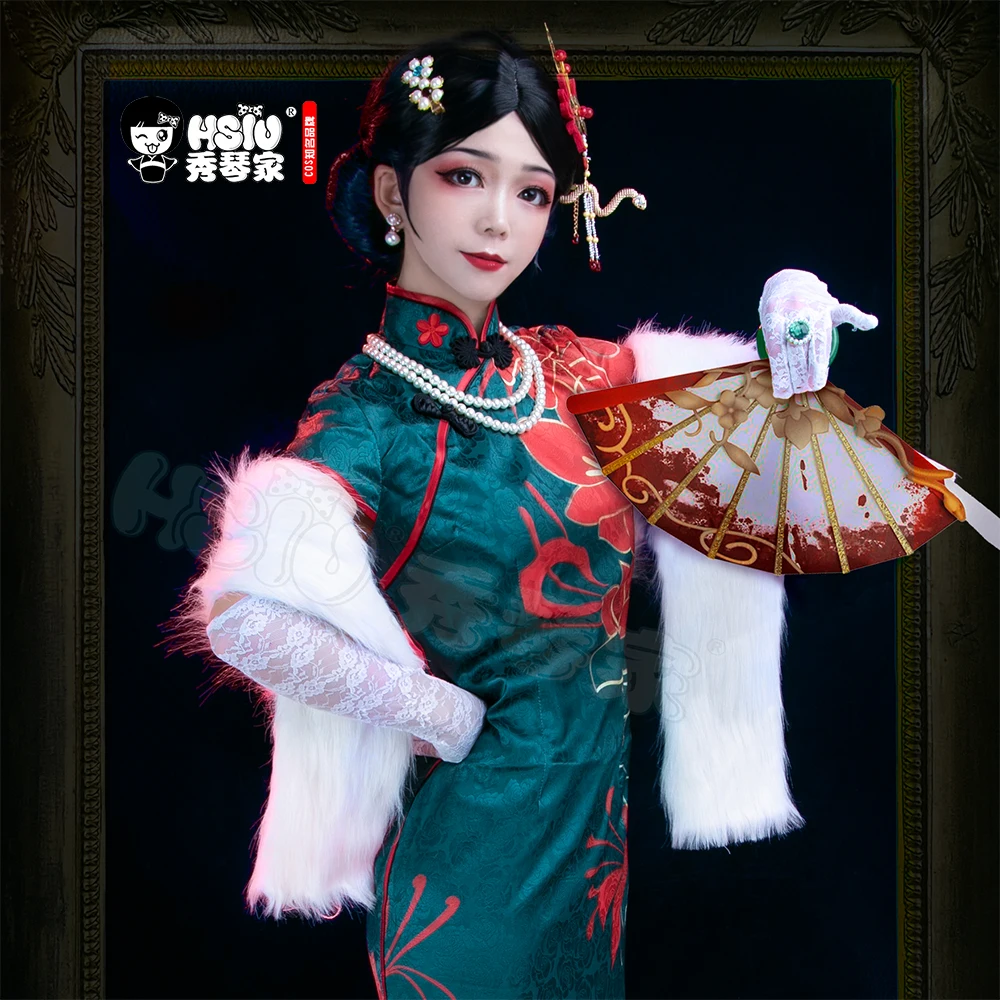 HSIU igra identitete v cosplay lasuljo Crimson Michiko Cosplay Kostum Nova Koža Trinajst Niang Seksi Cheongsam