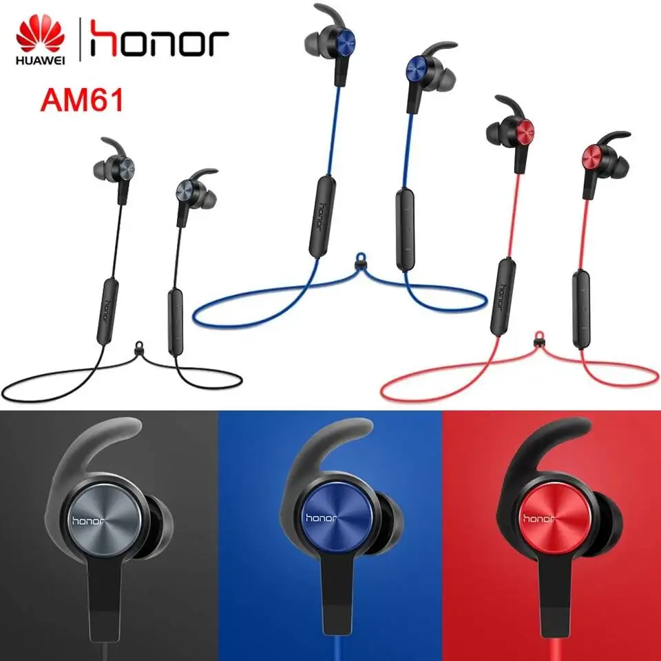 Huawei Honor xSport SEM 61 Bluetooth Brezžične Slušalke Magnet Design Šport na Prostem slušalke za Huawei Mate 20 Pro P30 P30 Pro