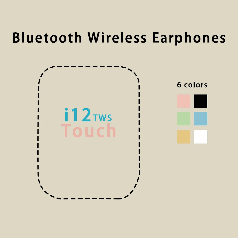 I12 tws slušalke bluetooth 5.0 brezžične slušalke original inpods 12 auriculares bluetooth šport slušalke pk i7s i9s tws čepkov