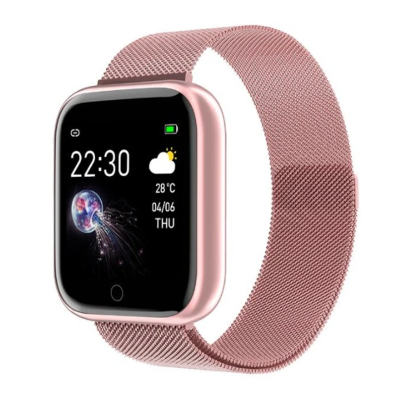 I5 Bluetooth Smart Gledam Šport Nepremočljiva Srčni utrip, Krvni Tlak Monitor Moški Ženske Otroci Smartwatch Za Android IOS PK IWO B57