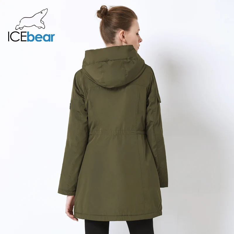 ICEbear 2019 nov padec ženske jakna visoke kakovosti parka priložnostne dame suknjič slim hooded blagovne znamke suknjič GWC18010I