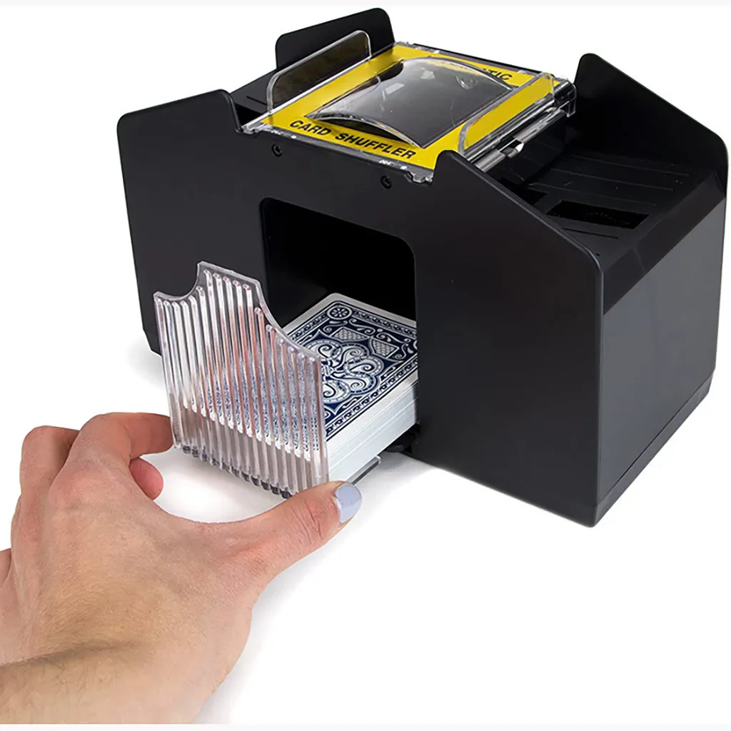 Igre Plastičnih Poker Kartico Shuffling Pralni Samodejno Baterija Upravlja Casino Robot Igralne Karte, Shuffling Orodje#F