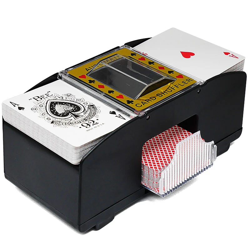 Igre Poker, Igralne Karte, Električni Samodejno Poker Shuffler Casino Robot Kartico Shuffler Shuffling Pralni Poker Igra Orodje