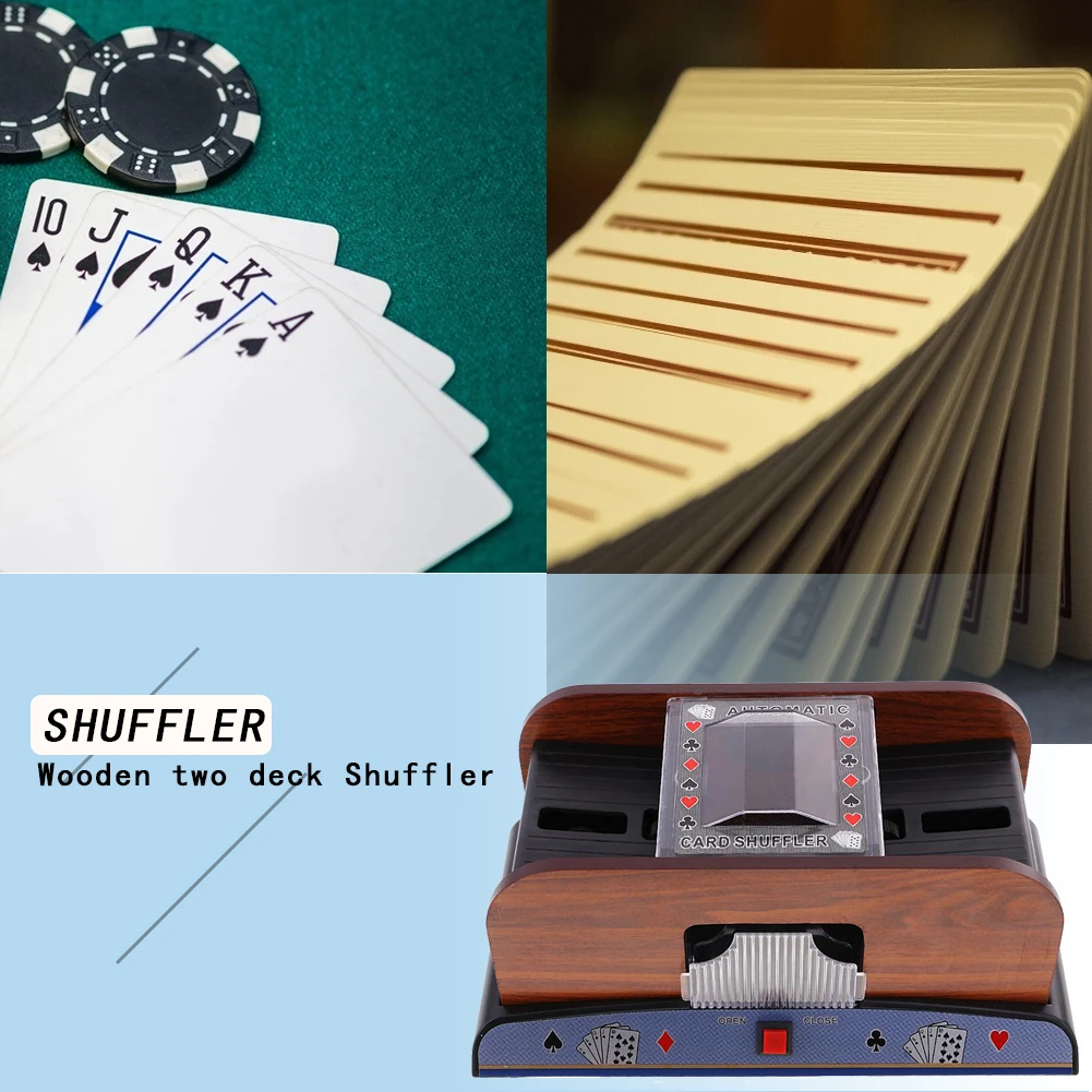 Igre Poker, Igralne Karte Samodejno Poker Shuffler Kartico Shuffling Pralni Dustproof Prenosni Izvajanje Dekor