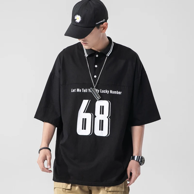 IiDossan 2020 Moda Ulične Prevelike Majice s kratkimi rokavi Moški Športni Kratkimi Rokavi Tshirt Vrh Kakovosti Hip Hop Tekačem, ki Teče Majice