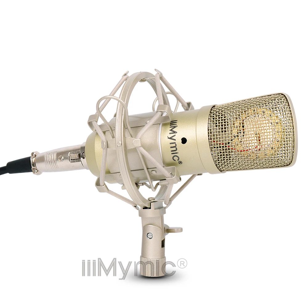 IiiMymic i-ENA 34 mm Velika Membrana Strokovno Žično Kondenzatorskega Mikrofona, Najboljše Kakovosti Cardioid Kondenzator Mikrofon za Oddajanje