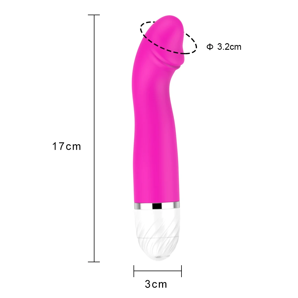 IKOKY Dildo, Vibrator Sex Igrače za Ženske, G-spot, ki Spodbujajo Ženske Vagine, Klitoris Massager Močne Vibracije AV Palico Silikona