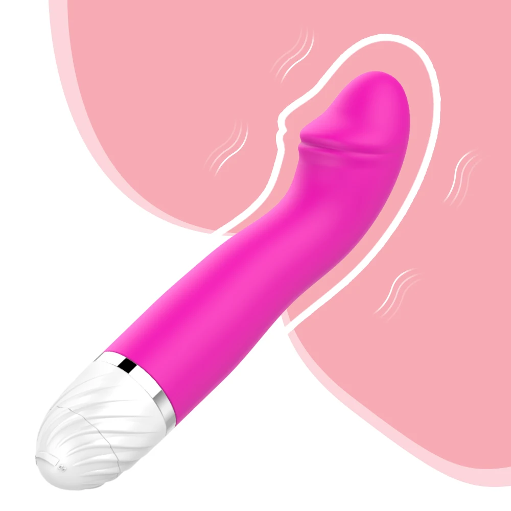 IKOKY Dildo, Vibrator Sex Igrače za Ženske, G-spot, ki Spodbujajo Ženske Vagine, Klitoris Massager Močne Vibracije AV Palico Silikona
