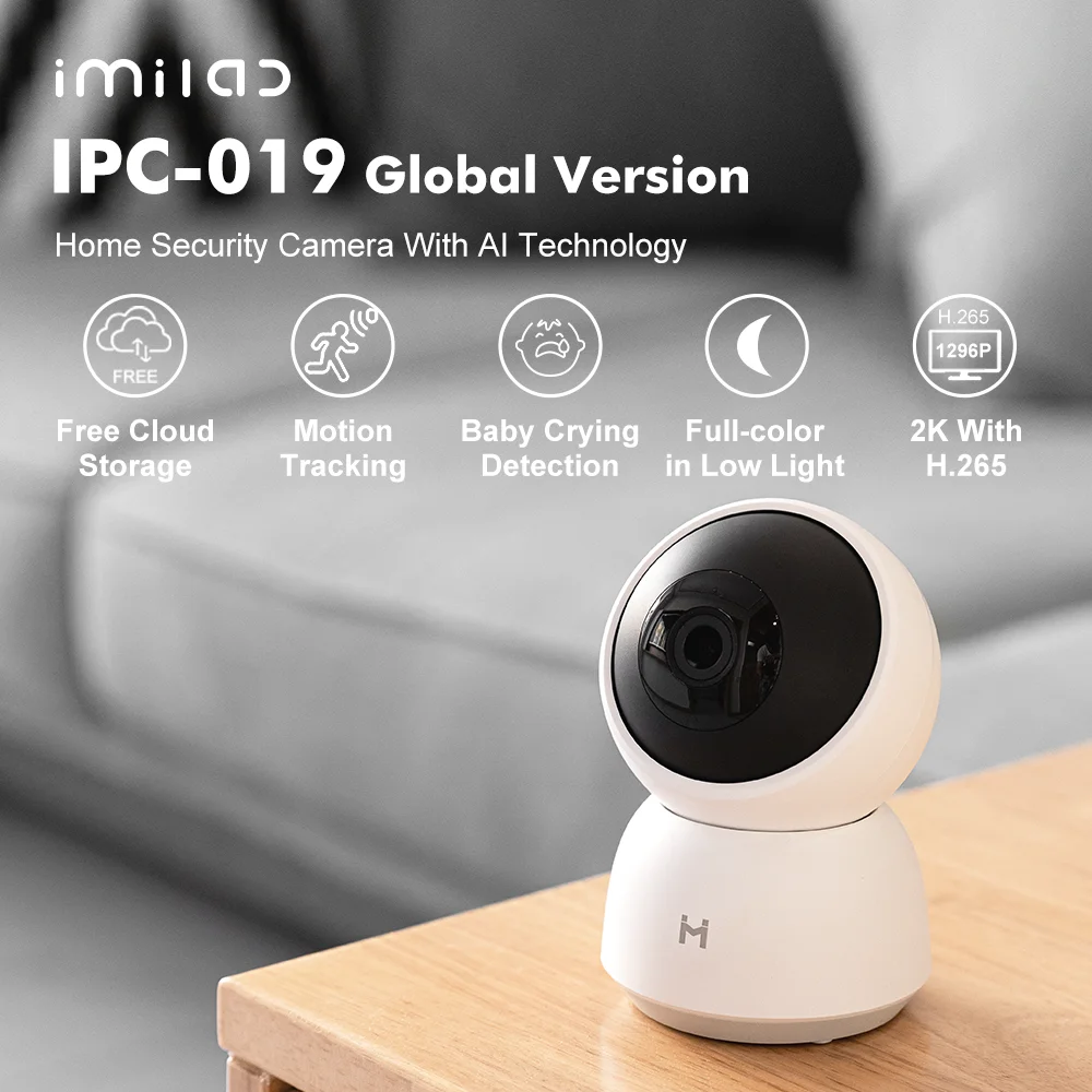 IMILAB 19E IP Kamero 2K 1296P WiFi Kamera MI Doma Varnostne Kamere CCTV Vedio nadzorna Kamera Baby Monitor Globalna Različica