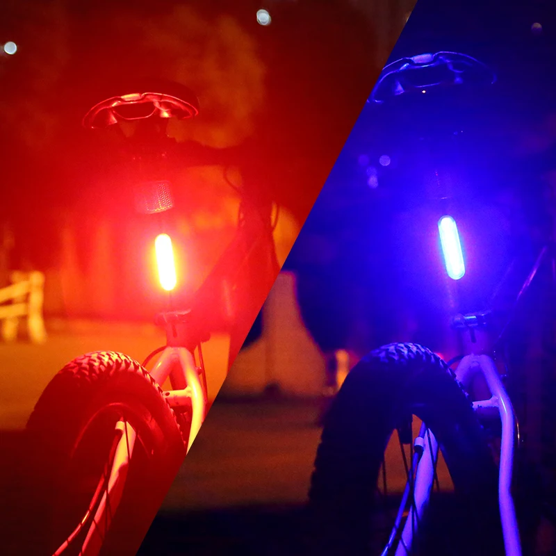 INBIKE Kolo Svetlobe Izposoja Luč Kolesarske Opreme bisiklet aksesuar Nepremočljiva Jahanje Zadnje luči Led USB Obdavčljivi MTB Kolo