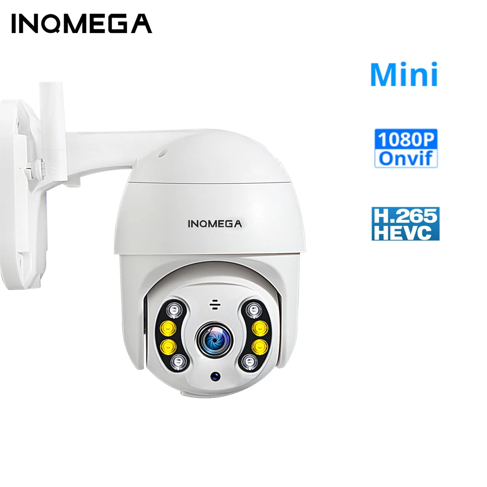 INQMEGA 1080P 1 palca Super Mini PTZ IP Kamero barvno Night Vision Zunanja Notranja WiFi Varnosti CCTV Kamera Onvif H. 265