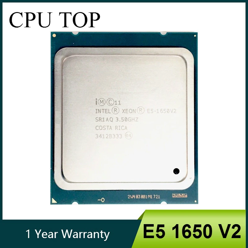 Intel Xeon E5 1650 V2 3.5 GHz, 6 Jedro 12 mb Predpomnilnika Socket 2011 CPU Procesor
