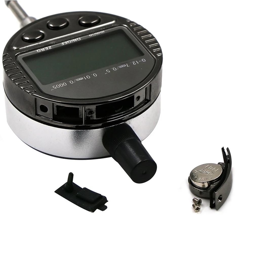 IP54 Digitalni mehanske izbiranje kazalnik 0-12.7 mm / 0.01 mm Elektronski Mikrometer Micrometro Meritev / Palčni vrtljivi gumb Indikator Gauge