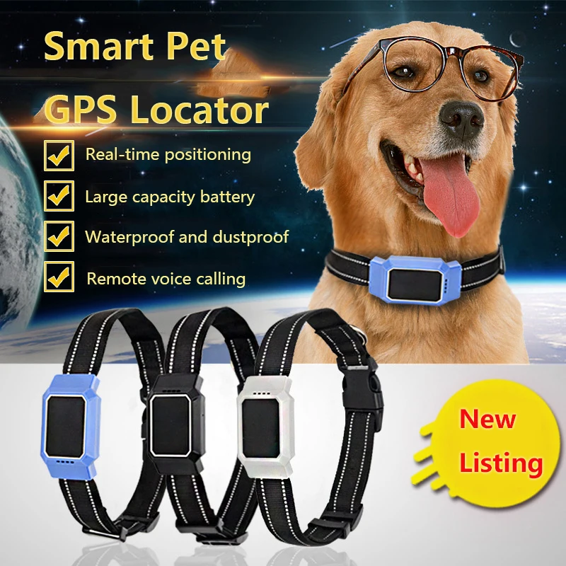 IP67 Nepremočljiva Pet Ovratnik Smart GPS Tracker Za hišne živali, Psi, Mačke, Govedo, Ovce Sledenje Lokator Ovratnik Espia Vrta, Doma, na Prostem