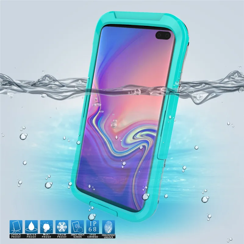 IP69 Podvodni Vodotesno Ohišje Za Samsung S20 Ultra S20 Opomba 10 Plus S10 Plus Potapljanje Vode, ki so Dokaz Primeru Za Galaxy Note 8 9