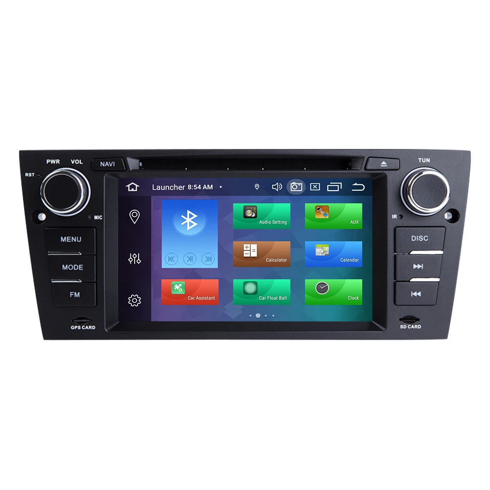 IPS DSP 8 Core, 4 GB, 64 G, 1 Din Android 10 avtoradia Za BMW E90/E91/E92/E93 Multimedijski Predvajalnik Navigacija GPS Stereo DVD vodja Enote