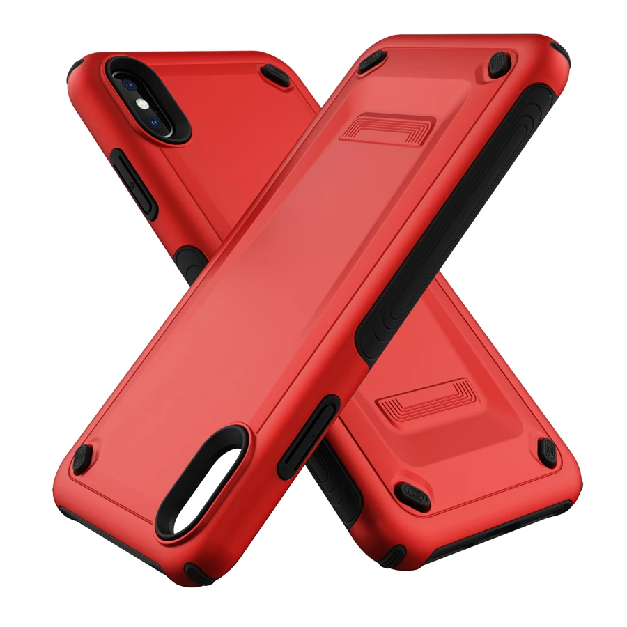 IQD Primeru Telefon za iPhone Xs Max Xr Zajema Dvojno plast krepak Zaščitni rokav Anti-padec tpu za apple iphone X Primerih nov design