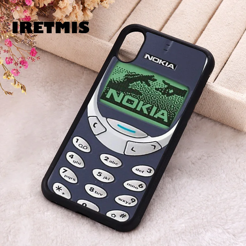 Iretmis 5 5S SE 2020 primere telefon za iphone 6 6S 7 8 Plus X Xs Max XR 11 12 MINI Pro Mehki Silikon TPU Nokia 3310 Letnik